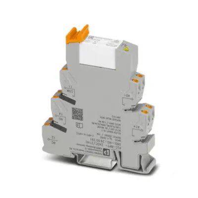 Phoenix Contact Relaismodul PLC-RPT-24DC/21HC | 1 Wechsler | 24V DC | 10A | Push-in | LED | DIN-Hutschiene | IP20