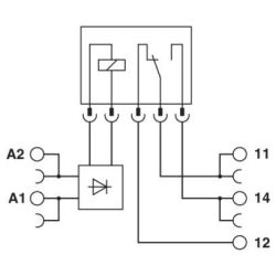 PHOENIX C. Relaismodul PLC-RPT- 24DC/21/ PLC-RPT- 24DC/21/MS