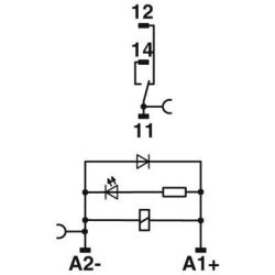 PHOENIX C. Relaismodul RIF-0-RSC-24DC/21