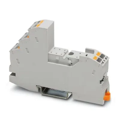 PHOENIX CONTACT Relaissockel RIF-1-BPT/2X21 2900931 | Miniatur-Leistungsrelais | 8 Pins | Push-in | TS35 | 16x96x75mm