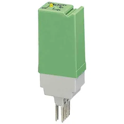 PHOENIX CONTACT Relaisstecker ST-REL3-KG 24/21 | 1 Wechsler | 24V AC/DC | 6A | Leuchtanzeige | steckbar | 20,8x33x88mm