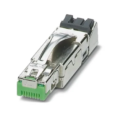 PHOENIX CONTACT RJ45-Steckverbinder CUC-IND-C1ZNI-S/R4IP8 | Cat5 | 8-polig | AWG 23-22 | Metall | IP20 | 1 Gbit/s