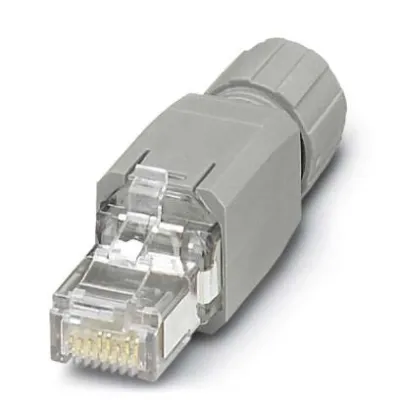 PHOENIX CONTACT RJ45-Steckverbinder VS-08-RJ45-5-Q/IP20 1658008 | Cat5E | 8-polig | 1 GBit/s | IDC | AWG 26–22 | IP20
