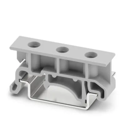 PHOENIX Schienenadapter USA 10/4,6 | 1202713 | M5-Schrauben | Hutschiene/G-Schiene | Kunststoff | grau | 42,6x10x7,2 mm