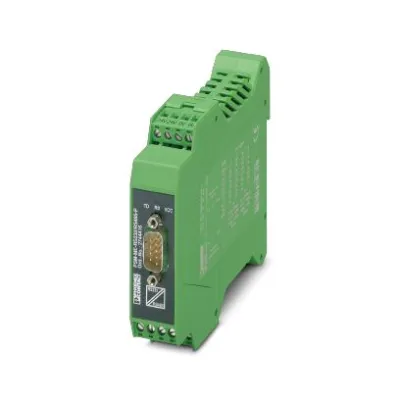 PHOENIX CONTACT Schnittstellenkonverter PSM-ME-RS232/RS485-P | RS-232 auf RS-485 | galvanisch getrennt | Hutschiene