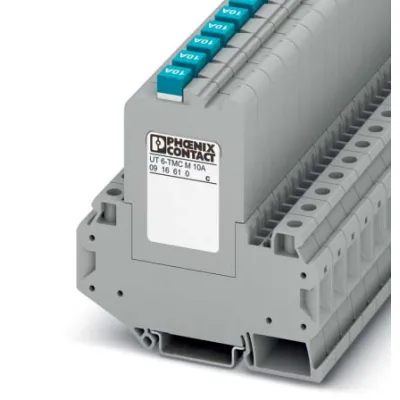 PHOENIX CONTACT Thermomagnetischer Schutzschalter UT 6-TMC M 2A | 0916605 | 1-polig | Tragschiene | 0,2-10mm² | grau