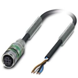 PHOENIX C. Sensor-/Aktor-Kabel 4-pol.RA SAC-4P- 5,0 #1415602
