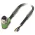 Bild: PHOENIX CONTACT Sensor-Aktor-Kabel SAC-4P-20,0-PUR/M12FR | 4-polig | M12 gewinkelt | 20m | PUR | IP65 | schwarzgrau