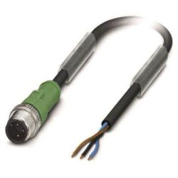 PHOENIX C. Sensor-Aktor-Kabel M12 gerad SAC-3P-M12MS/3,0-PUR