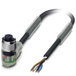 PHOENIX C. Sensor-Aktor-Kabel M12 gew., SAC4P10,0PVC/M12FR3L