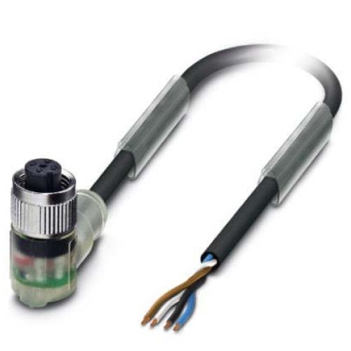 Bild: PHOENIX C. Sensor-Aktor-Kabel M12 gew., SAC4P10,0PVC/M12FR3L