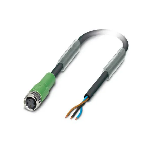 PHOENIX CONTACT Sensor-Aktor-Kabel SAC-3P-10,0 #1694101 | 3-polig | M8 Buchse gerade | 10m | PUR | IP65