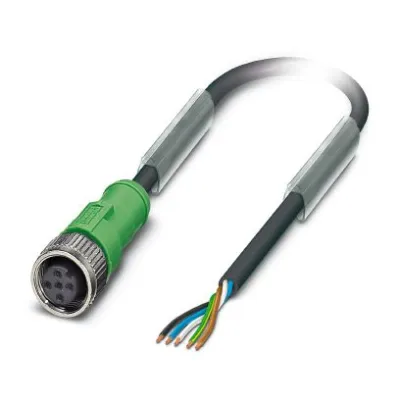 PHOENIX CONTACT Sensor-Aktor-Kabel SAC-5P-10,0 #1683374 | 5-polig | M12 Buchse | 10m | PUR halogenfrei | IP65