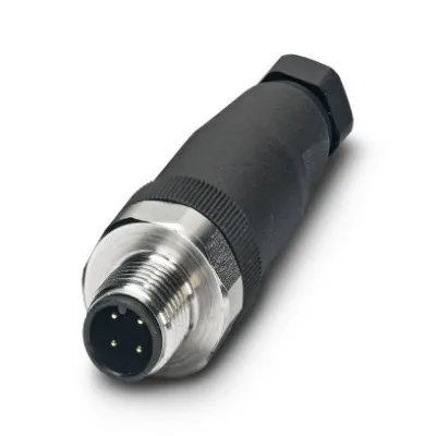 PHOENIX CONTACT SACC-M12MS-4CON-PG7-VA | M12 Stecker 4-polig | A-kodiert | Edelstahl | IP69K | 4A 250V