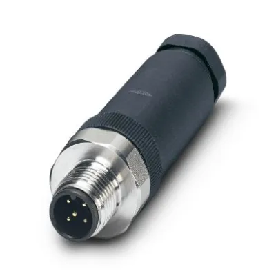 PHOENIX CONTACT Sensor-/Aktor-Stecker SACC-M12MS-5CON-PG9 | M12 5-polig | IP69K | 4A 48V | Pg9 6-8mm