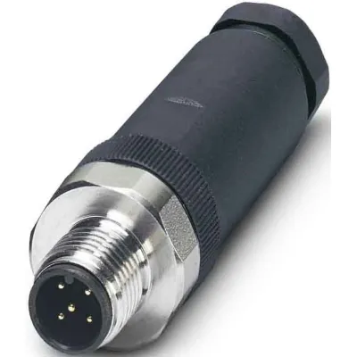 PHOENIX CONTACT Sensor-/Aktor-Stecker SACC-M12MS-5CON-PG9 | M12 5-polig | IP69K | 4A 48V | Pg9 6-8mm