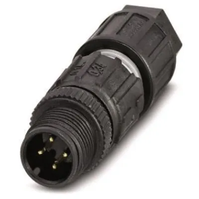 PHOENIX CONTACT SACC-M12MS-4QO-0,34 | M12 Stecker gerade | 4-polig | IP67 | Schneidklemmanschluss | 3,5-6mm