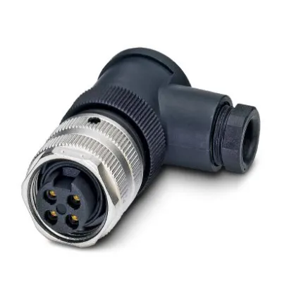 PHOENIX CONTACT Rundsteckverbinder SACC-MINFR-4CON-PG9 | 4-polig | abgewinkelt | IP67 | Schraubanschluss | 9A | 6-8mm