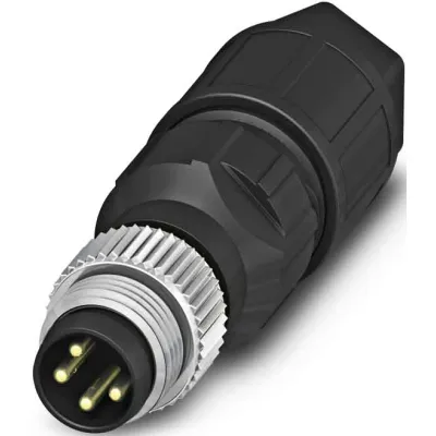 PHOENIX CONTACT Sensor-Steckverbinder SACC-M 8MS-4QO-0,25-M | M8 4-polig | IP67 | 4A 30V | Schneidklemmanschluss
