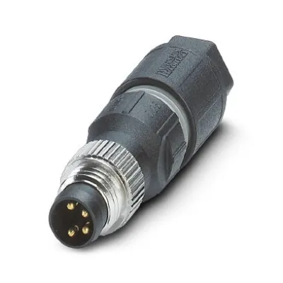 PHOENIX CONTACT Sensor-Steckverbinder SACC-M 8MS-4QO-0,5-M | M8 4-polig | gerade | IP67 | 4A | 30V | vernickelt