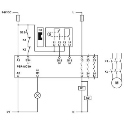 PHOENIX CONTACT Sicherheitsrelais PSR-MC50-3NO-1DO-24DC-SC | 24V DC | 3NO 1DO | SIL3 | PL e | 12,5mm