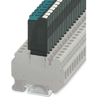 PHOENIX CONTACT Thermischer Sicherungsautomat TCP 1A 0712194 | Geräteschutzschalter | 1A | 250V | steckbar | schwarz