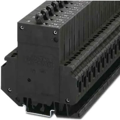 PHOENIX CONTACT TMC 1 M1 100 2,0A | Geräteschutzschalter 1-polig | Schraubanschluss | 2A 250V | Schwarz
