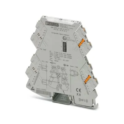 PHOENIX CONTACT Signalverdoppler MINI MCR-2-UNI-UI-2UI-PT | 2-Kanal Trennverstärker | 9,6–30V DC | Hutschiene | IP20