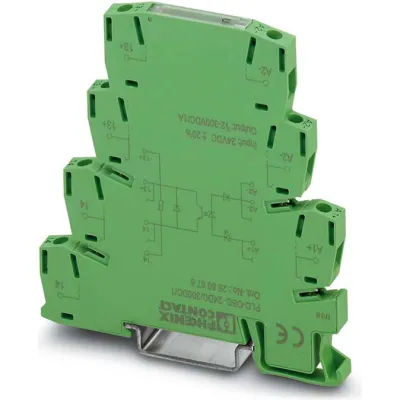 PHOENIX CONTACT Relaismodul PLC-OPT-24DC/300DC/1 | Optokoppler 24V DC | 300V DC Ausgang | 1A | Push-in | LED | NS 35