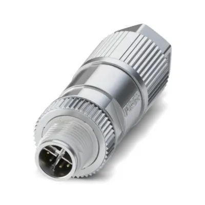 PHOENIX CONTACT Rundsteckverbinder SACC-MSX-8QO | Cat6A M12 X-codiert | 8-polig | IP67 | 10 Gbit/s