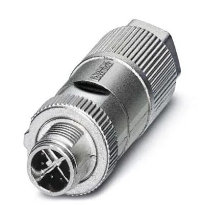 PHOENIX CONTACT Rundsteckverbinder SACC-MSX-8QO | Cat6A M12 X-codiert | 8-polig | IP67 | 10 Gbit/s