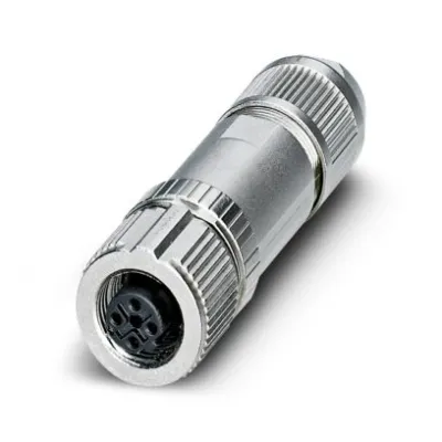 PHOENIX CONTACT Rundsteckverbinder SACC-M12FSD-4PL SH PN | PROFINET CAT5 | M12 Buchse | 4-polig | IP67 | geschirmt