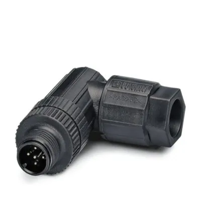 PHOENIX CONTACT SACC-M12MR-5PL 1424688 | M12 Stecker gewinkelt | 5-polig | ungeschirmt | Push-Lock | IP67