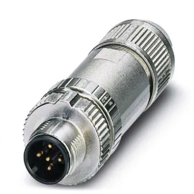 PHOENIX CONTACT M12 Stecker gerade | 5-polig | IP67 | geschirmt | Push-Lock | 4A | 48V