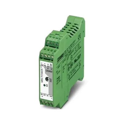 PHOENIX CONTACT DC/DC-Wandler MINI-PS-12-24DC/24DC/1 | 24V Ausgang | 12-24V Eingang | 1A | IP20 | Tragschiene