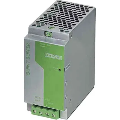 PHOENIX CONTACT Puffermodul QUINT-BUFFER/24DC/20 | 2866213 | 24V DC 20A | wartungsfrei | Redundanzfähig | 64x130x125mm