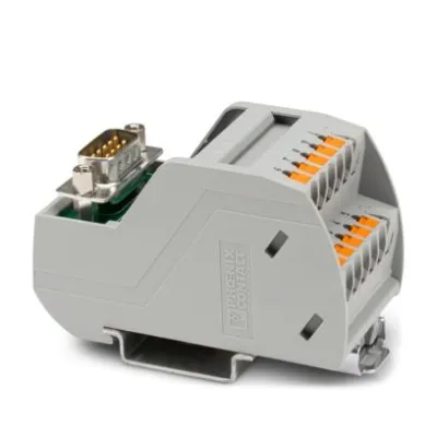PHOENIX CONTACT Übergabemodul VIP-2/PT/D 9SUB/M | 2903777 | 9-polig | D-Sub | Push-in | Hutschiene TH35 | 25V 2A