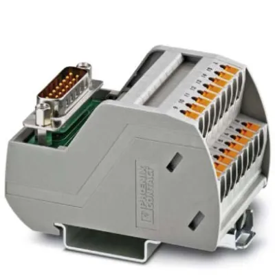 PHOENIX CONTACT Übergabemodul VIP-2/PT/D 9SUB/M | 2903777 | 9-polig | D-Sub | Push-in | Hutschiene TH35 | 25V 2A