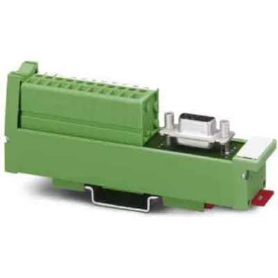PHOENIX CONTACT Übergabemodul UM 25-D 9SUB/B/FRONT/Q | 9-polig | Schraubanschluss | D-Sub | Hutschiene | 2,5A 30V