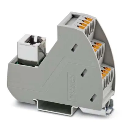 PHOENIX CONTACT Übergabemodul VIP-3/PT/RJ45 2904290 | VARIOFACE | 8-polig | 48V | 1A | RJ45 | Push-in | Hutschiene