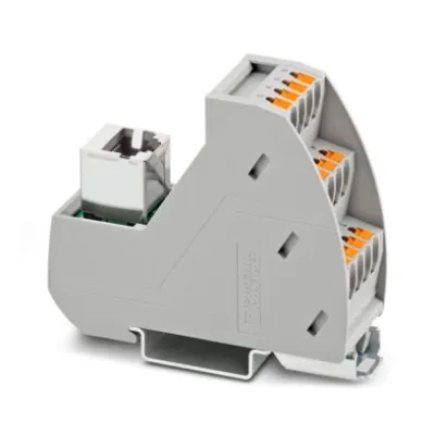 PHOENIX CONTACT Übergabemodul VIP-3/PT/RJ45 2904290 | VARIOFACE | 8-polig | 48V | 1A | RJ45 | Push-in | Hutschiene