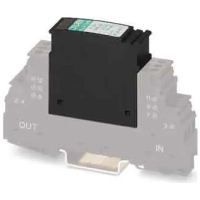 PHOENIX CONTACT Überspannungsschutz-Stecker PT 2X1-24DC-ST | 24V DC | Typ 3 | 0,3A | 10kA | Feinschutz Signaladern