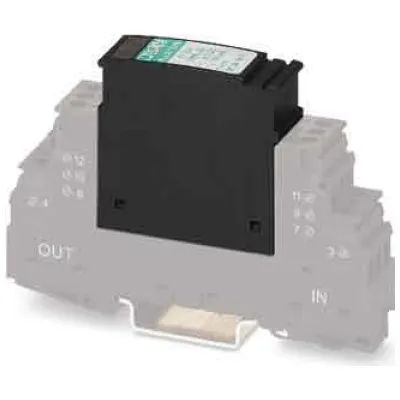 PHOENIX CONTACT Überspannungsschutz-Stecker PT 2X1-24DC-ST | 24V DC | Typ 3 | 0,3A | 10kA | Feinschutz Signaladern