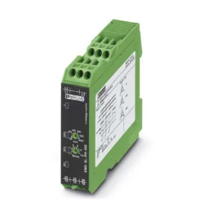 PHOENIX CONTACT Überwachungsrelais EMD-SL-PH-690 | Phasenwächter 3-phasig 208–690V | 2 Wechsler | Schraubanschluss