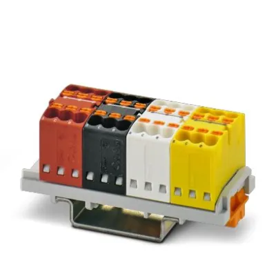 Phoenix Contact PTFIX 1,5-KNX-NS35 | KNX-Bus | 24 Anschlüsse | 0,14–2,5 mm² | 17,5A | 500V | Hutschiene
