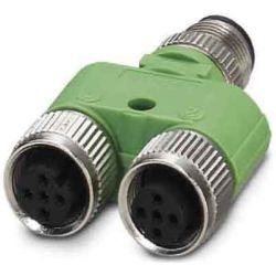 PHOENIX C. Y-Verteiler/Verbinder SAC-3P-M12Y #1683413