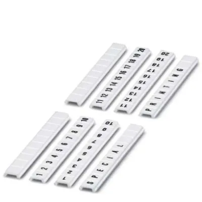 PHOENIX CONTACT Zackband ZBF 3,5:UNBEDRUCKT 0829392 | Klemmenmarkierung | 3,5x5,2 mm | unbedruckt | beschriftbar | weiß