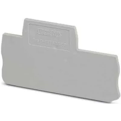 PHOENIX CONTACT Abschlussdeckel D-STTB 2,5/2P 3040096 | Endplatte | 71,5x2,2x39,65 mm | V0 | grau