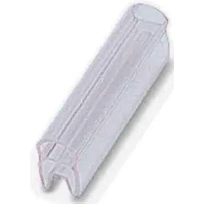 Phoenix Contact PATG 1/18 | Ader-Bezeichnungsträger transparent unbeschriftet | aufschiebbar | Ø 1,5-2,5mm | 18x4mm