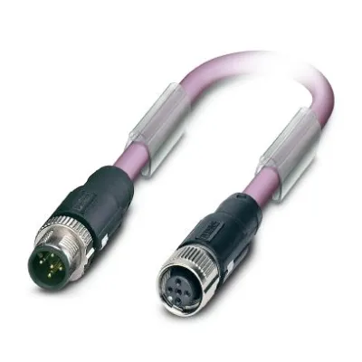 PHOENIX CONTACT Bus-Kabel SAC-5P-MS/2,0-920/FS SCO | CANopen | 5-polig | M12 | PUR | geschirmt | 2 m | violett